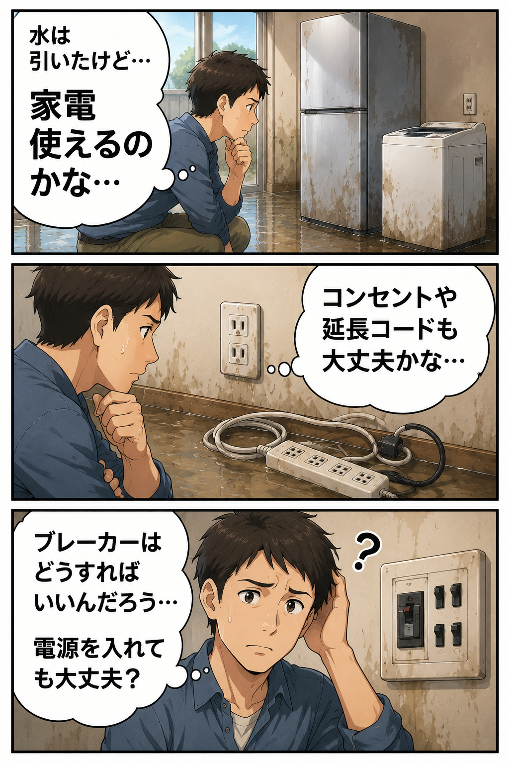 home-flood-wet-appliance-outlet-breaker-safety hook_comic